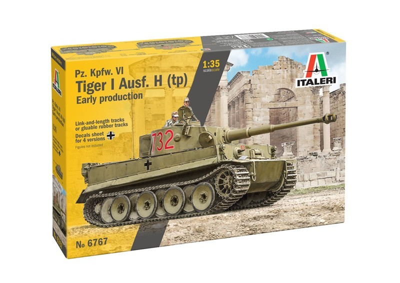 Maquette Tiger I Italeri 6767 char allemand miniature 1/35 pour collectionneur