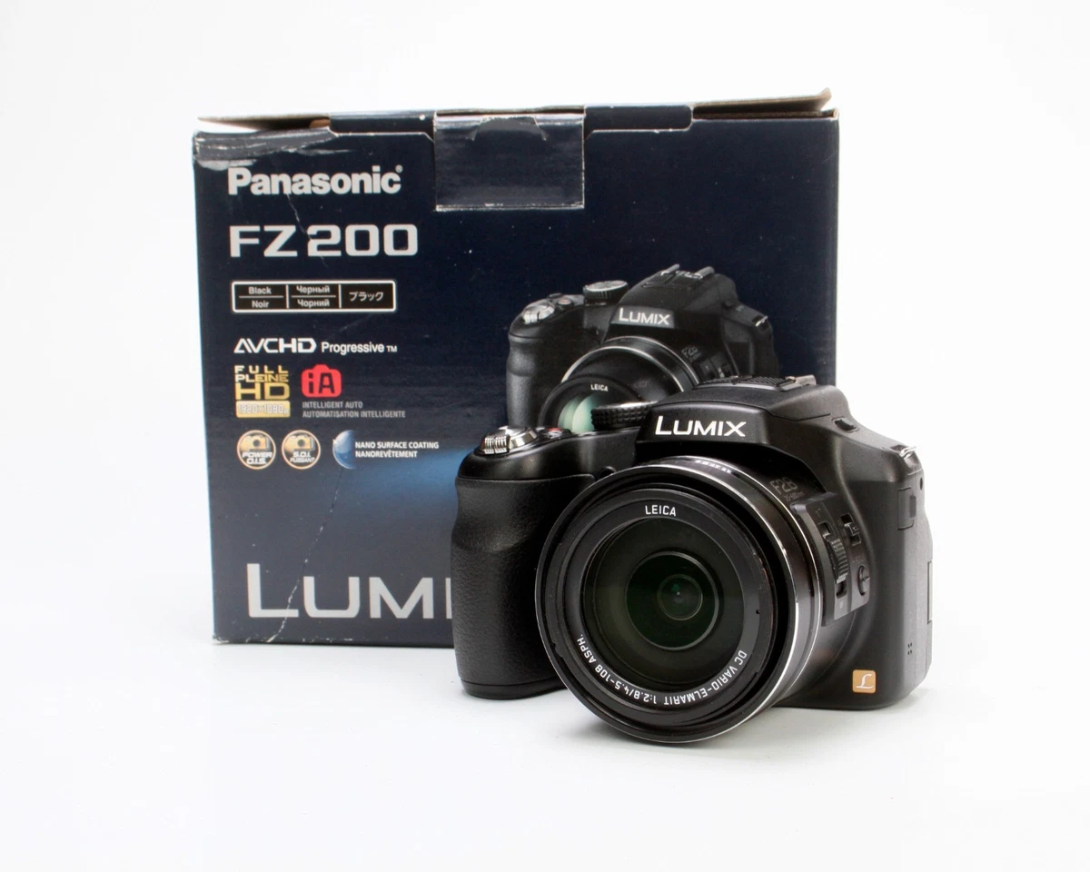 Panasonic LUMIX DMC-FZ200 20-29.9x Optical Zoom Digital Cameras