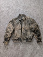 Vintage Wilsons Leather Jacket Men Medium A2 ...