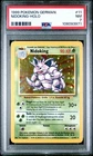 1999 Pokemon German Base Set Nidoking Holo #11 PSA 7 NM