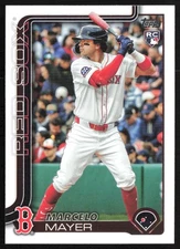 2025 Topps Update Series Base Marcelo Mayer RC Boston Red Sox #US105
