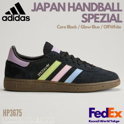 #ad Adidas Originals JAPAN Handball Spezial Core Black Glow Blue HP3675 Unisex NEW $150.00