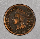 1885-P "Indian Head" Small-Cent Bronze Coin, Variety 3, Good