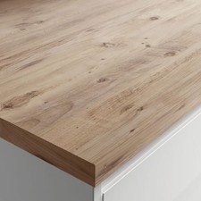Jackson Grain Wood Effect Laminate Kitchen Worktop 600x38x3000mm Durable Surface