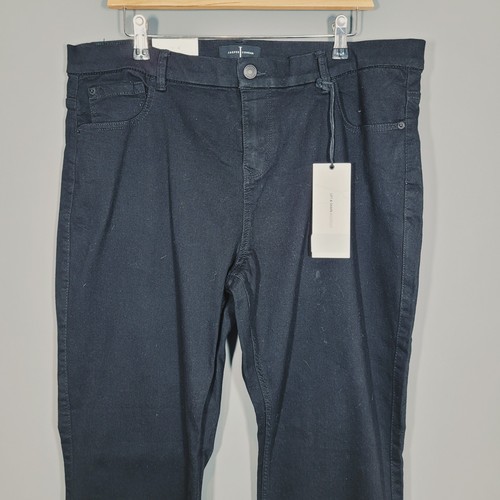 BNWT NEW JASPER CONRAN LADIES JEANS 18 BLACK R DESIGNER PLUS Bootcut HG46 - Picture 4 of 12
