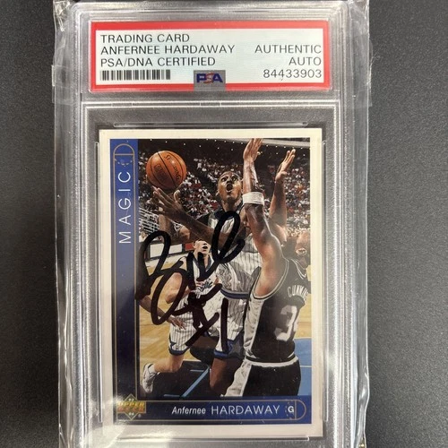 1993 Upper Deck Anfernee Penny Hardaway PSA Authentic Auto Rookie RC Magic Rare