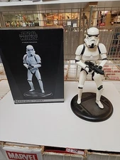 Sideshow Collectibles Premium Format Star Wars Stormtrooper Statue Displayed