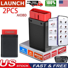 2pcs LAUNCH AIOBD Diagnose Tool Full Systems Bluetooth OBD2 Scanner Code Reader