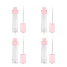 4pcs 8ml Useful Lip Gloss Bottles Empty Lip Gloss Tube Practical Makeup Bottles