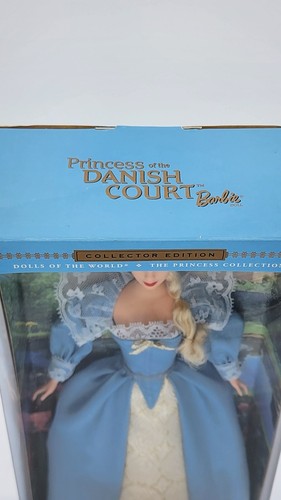 2002 Barbie Princess of the Danish Court From Dolls of the World Sealed NRFB - Picture 6 of 6