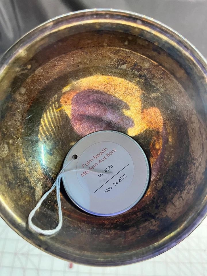 Cuenco de plata esterlina 830 Christiania 1890 David Differsen ~ estilo # 1781 Foto 4 de 4