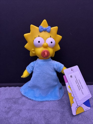 #ad ✅ 2024 Jakks Pacific The Simpsons Maggie Simpson Plush 7quot; NWT $24.99