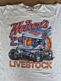 Doug Wolfgang Vintage 1987 Weikert’s Livestock Large Shirt