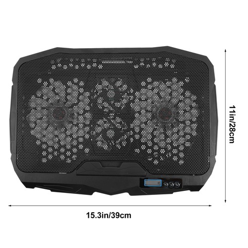 Kühlkörper Einstellbarer Laptop -Stand Laptop-Kühler Mit LED-Lüfter - 第 5/12 張圖片