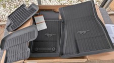 Oem New 15-23 Ford Mustang All Weather Tray Rubber Contour Floor Mats Set Of 4