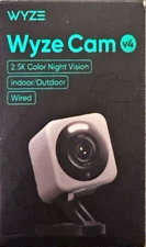 Wyze V4 Cam  2.5k QHD WiFi, Indoor/Outdoor, Wired Security Camera with Color...