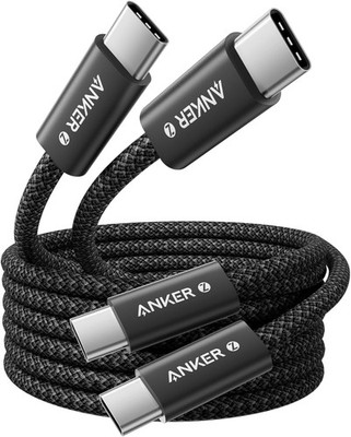 Anker USB C auf USB C Kabel 240W 2 Stück 1,8m Schnellladekabel MacBook iPhone