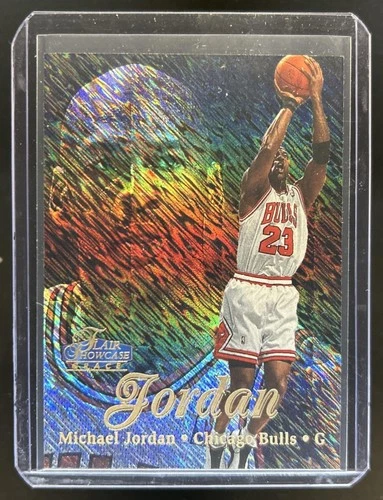 1997-98 Fleer Flair Showcase Michael Jordan Row 1 Bulls