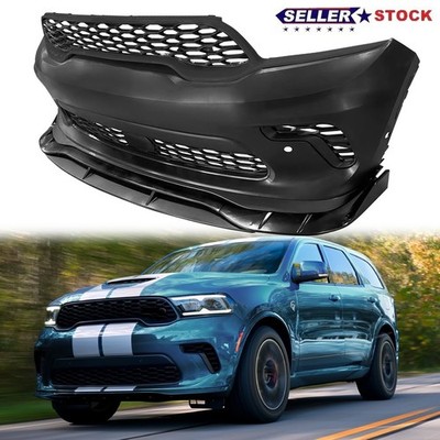 For 2021-2025 Dodge Durango SRT Hellcat Style Front Bumper Cover Grille Assembly