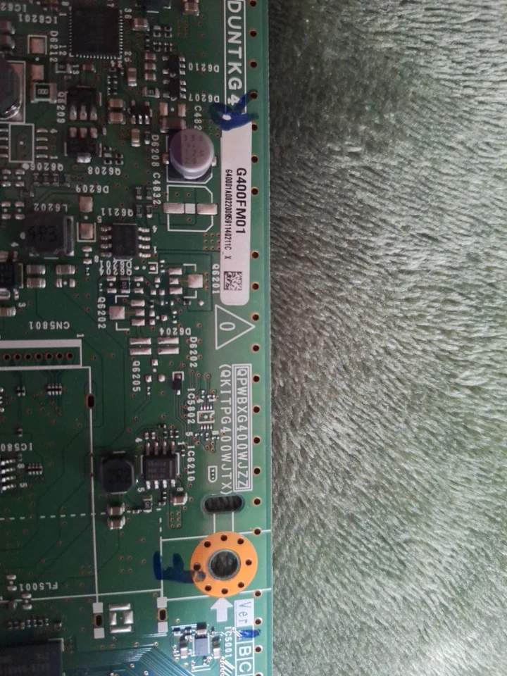 Sharp G400FM01 QPWBXG400WJZZ QKITPG400WJTX T-Con Board M19 - Image 2 of 2