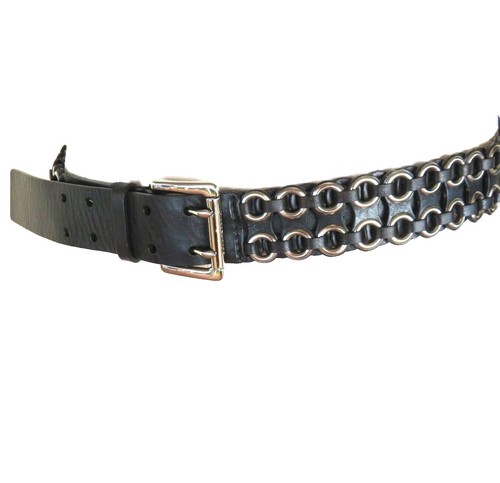 Women Fashion Leather Steampunk Side Belt Stud Decor Harness Garter Belt