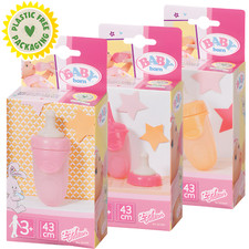 BABY born Bottle with Cap 3 Assorted 1 item per sale