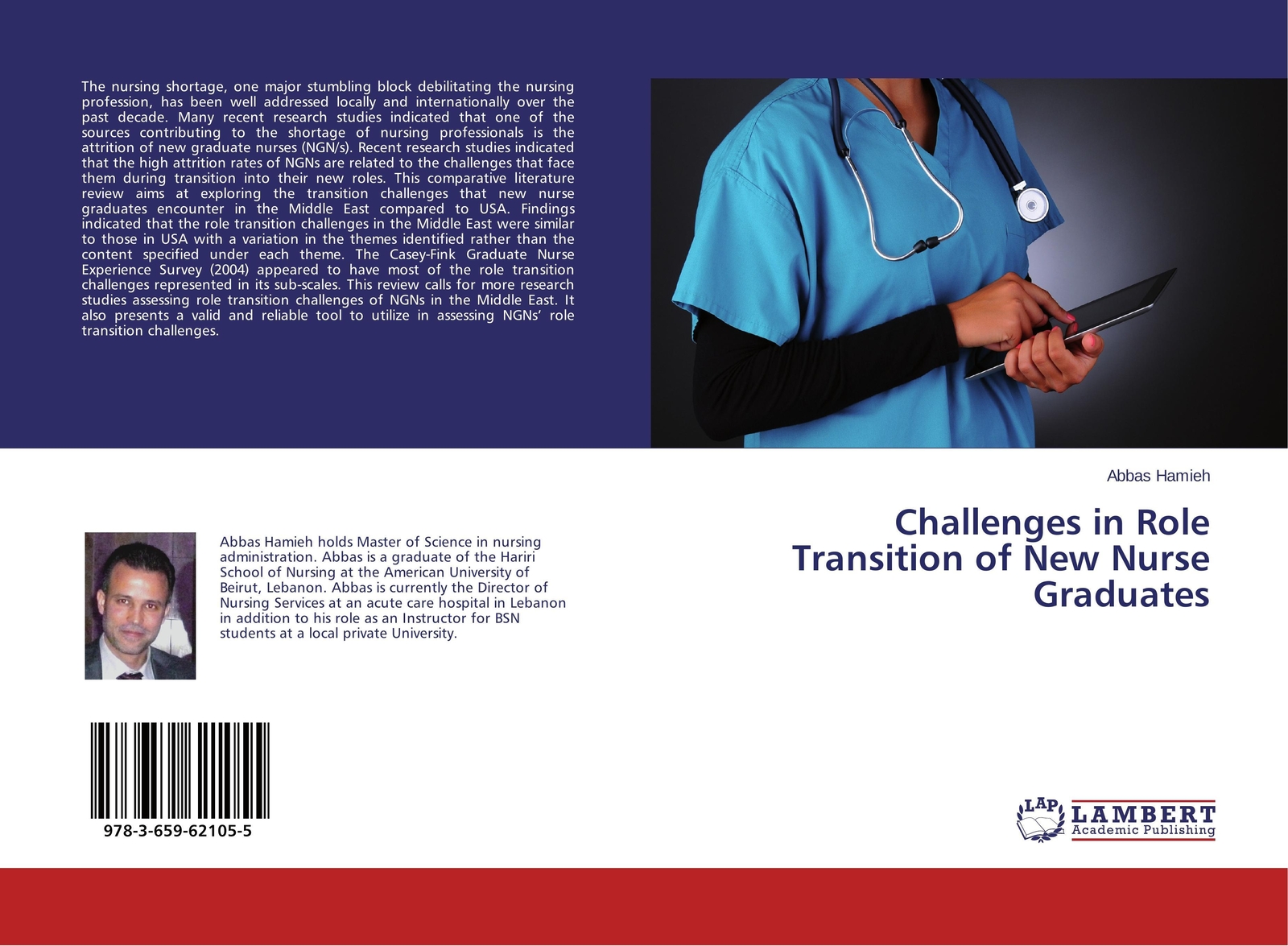 Thumbnail - Abbas Hamieh | Challenges In Role Transition Of Nurse Graduates | Buch