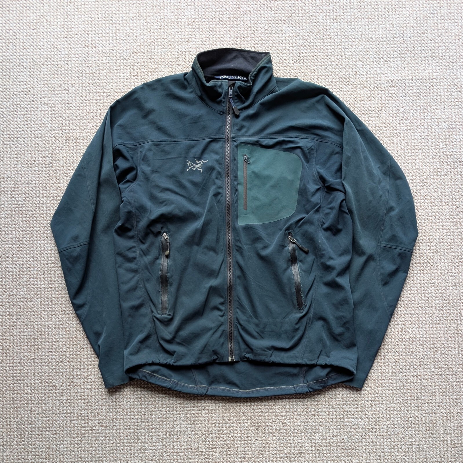 Arc'teryx Skaha Tau Camicia Soft Shell Blu Navy Uomo Medium #ARC369