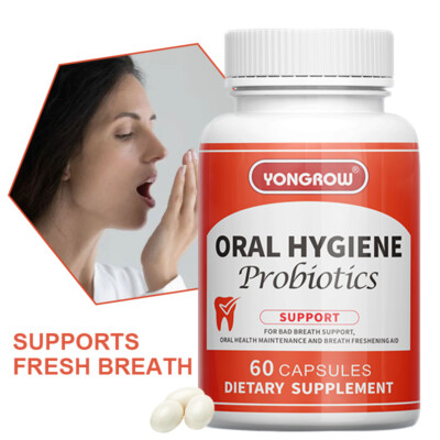Oral Restorative Probiotics Blend Capsules - Supports Healthy Mouth&Fresh Breath