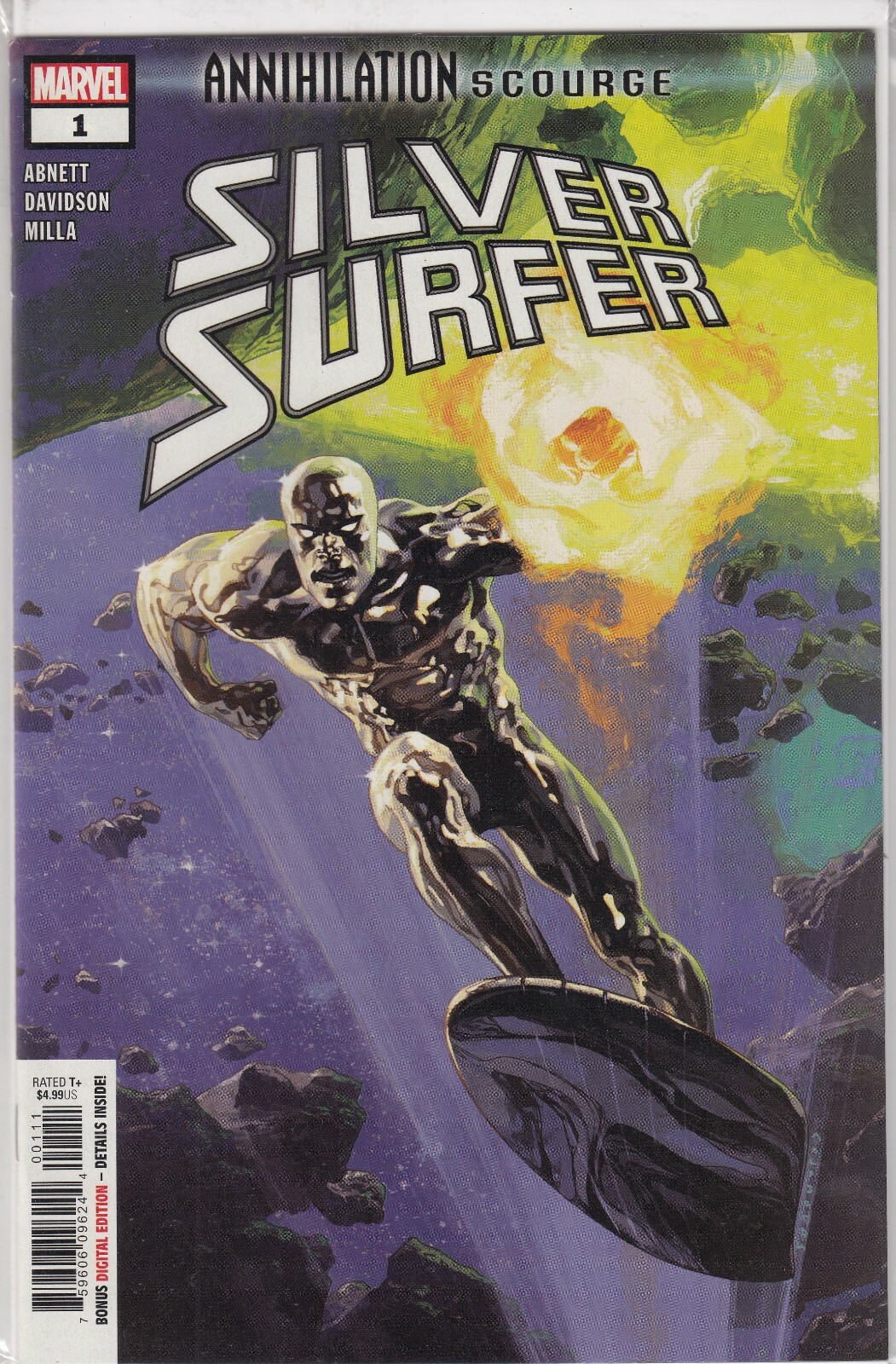 Annihilation Scourge Silver Surfer #1 Main Cover New/Unread Marvel 2020
