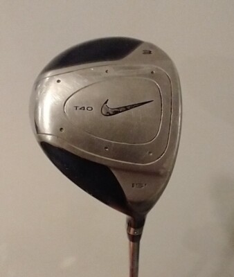 NIKEナイキ T-40 TOUR 3W 　美品 Nike T40 3 Wood 15 Degree Speed Step Super Strength Steel