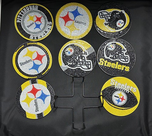 NFL Diamond Art Untersetzer, 8er Set, 6er Set - Bild 25 von 35