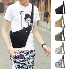 Sling Bag Slim Crossbody Shoulder Backpack Anti-Theft Personal Pocket Chest Bag