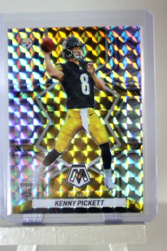 2022 Mosaic KENNY PICKETT Rookie Silver Mosaic NFL Debut Prizm SP #270 Steelers