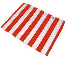 Svendita Rosso/Bianco Banco Mercato Telone Copertura Auto Building Foglio 2.7 x