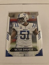 2021 PANINI SCORE Victor Dimukeje Rc ROOKIE CARD #397