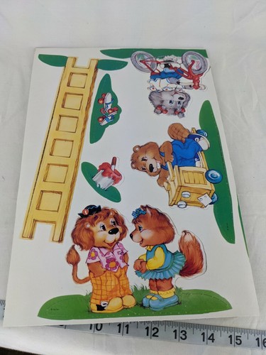 Get Along Gang Birthday Decoration Centerpiece Paper Honeycomb Sealed 1985 - Picture 9 of 9