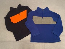 Children  s Place Fleece Pullovers Boys Size XS 4 Half Zip Long Sleeve