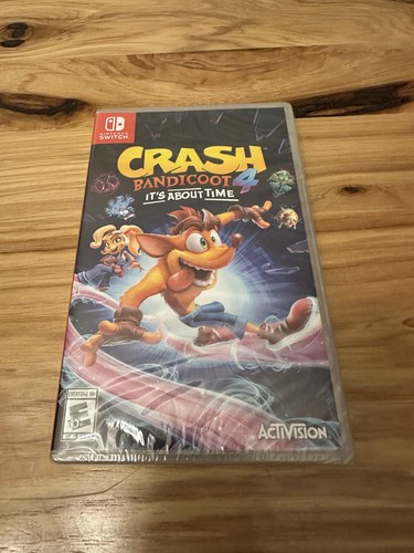 Crash Bandicoot 4: It's About Time: Nintendo Switch: Sealed: Brand New