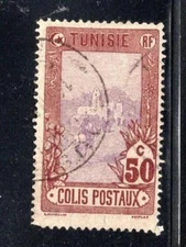 FRANCE FRENCH COLONIES TUNISIA  STAMPS USED LOT  1309P