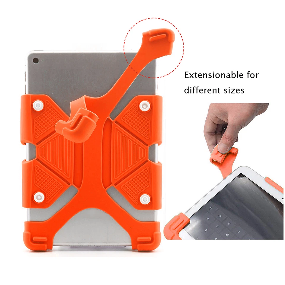 Soft Silicone Case Back Cover For Samsung Galaxy Tab A/E/S 7.0 8.0 10.1 11 - Image 3 of 4