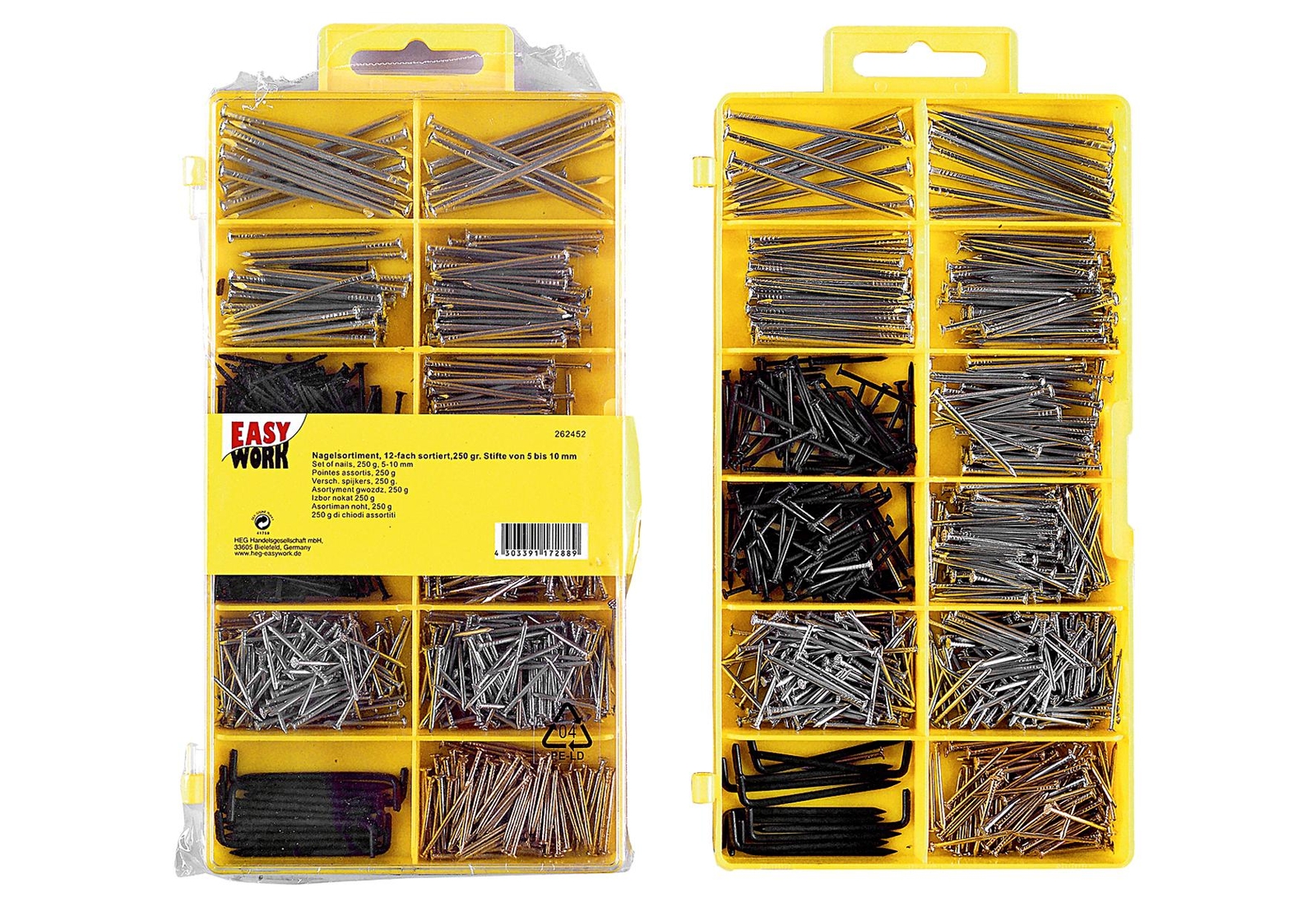 Easy Work Nagelsortiment