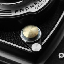 Flash Light Lamp Port Metal Dustproof Plug Cover Cap For Rolleiflex Rolleicord