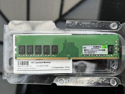 8GB DDR4 PC4-17000E ECC UDIMM HP 803660-091 Server