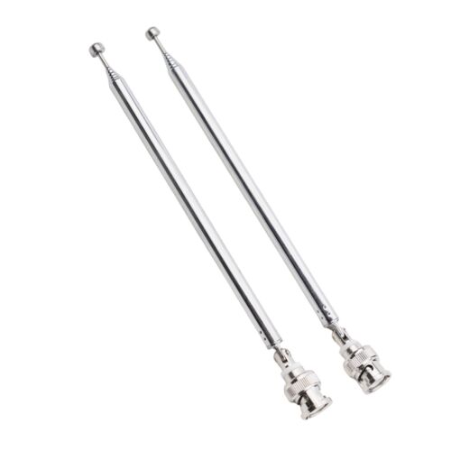2er Pack Radio Scanner Antenne 20 1300MHz 7 Sektion Teleskop BNC CB Antenne - Bild 9 von 24