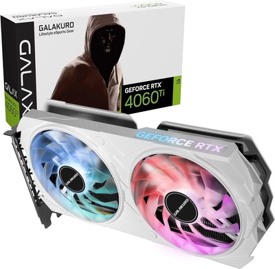 Expert Oriented NVIDIA GeForce RTX4060Ti GDDR6 8GB GK-RTX4060Ti-E8GB/WHITE/DF