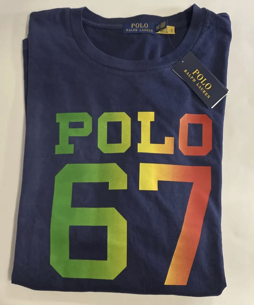 Polo Ralph Lauren ネイビー Tシャツ M POLO RALPH LAUREN ポロ ラルフローレン Tシャツ M 10-12 150 RN