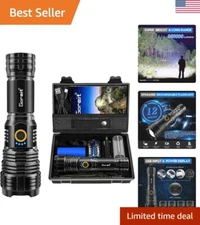 Super Bright 950000 Lumens Handheld Flashlight - Waterproof & Impact-Resistant