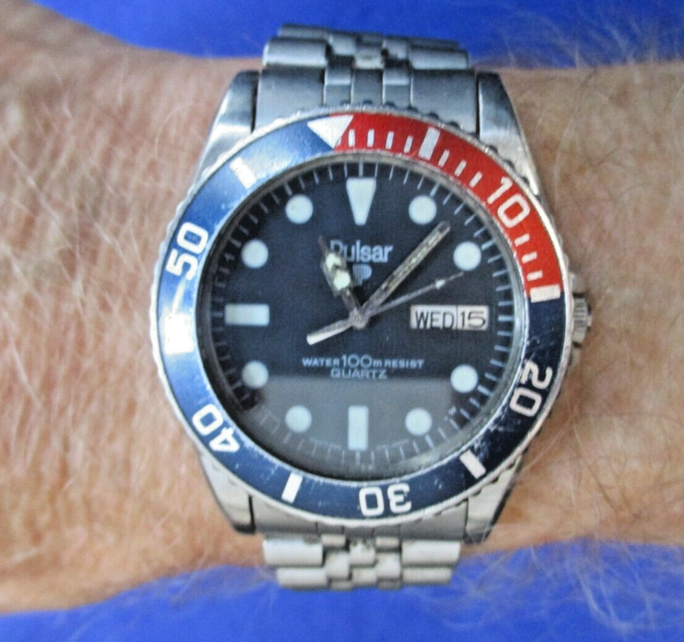 Vintage Pulsar Y1137069 Gent's Watch eBay