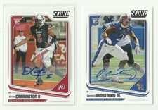 2018 Score DORANCE ARMSTRONG JR. Rookie AUTOGRAPH Dallas Cowboys AUTO Kansas Rc